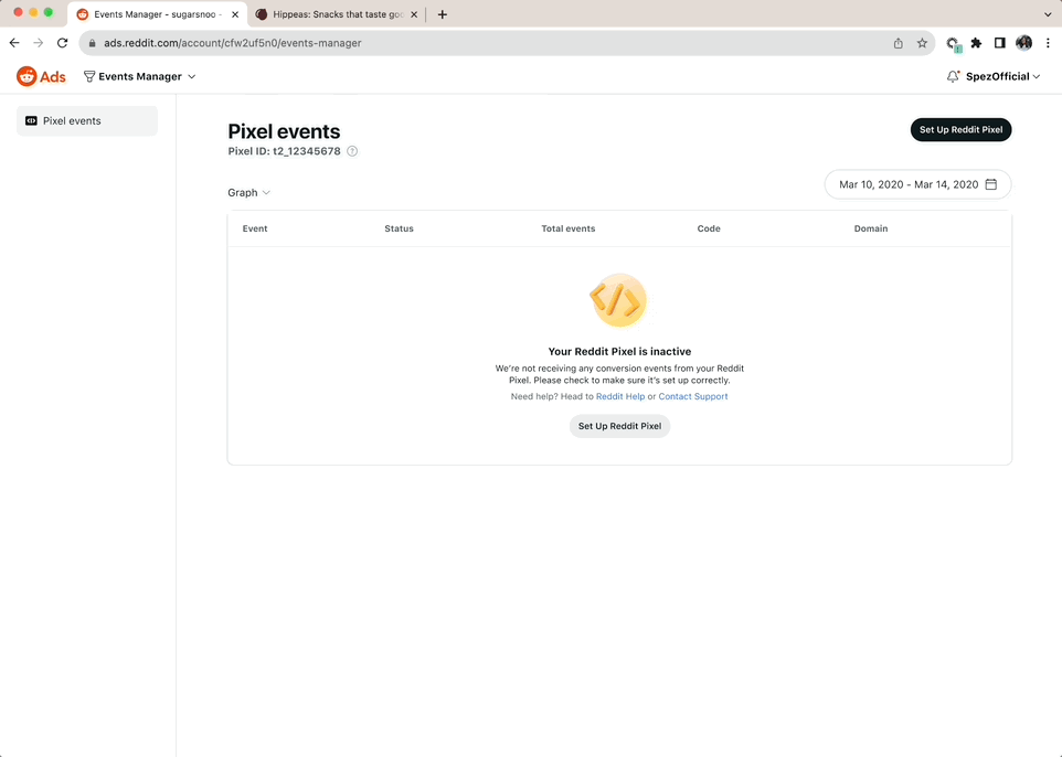 Base code setup flow.